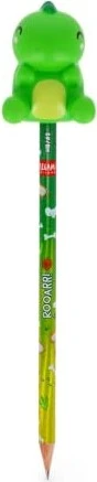 Legami Anti-Stress Squeezies Rooarrr Bleistift HB graphit, Dinosaur