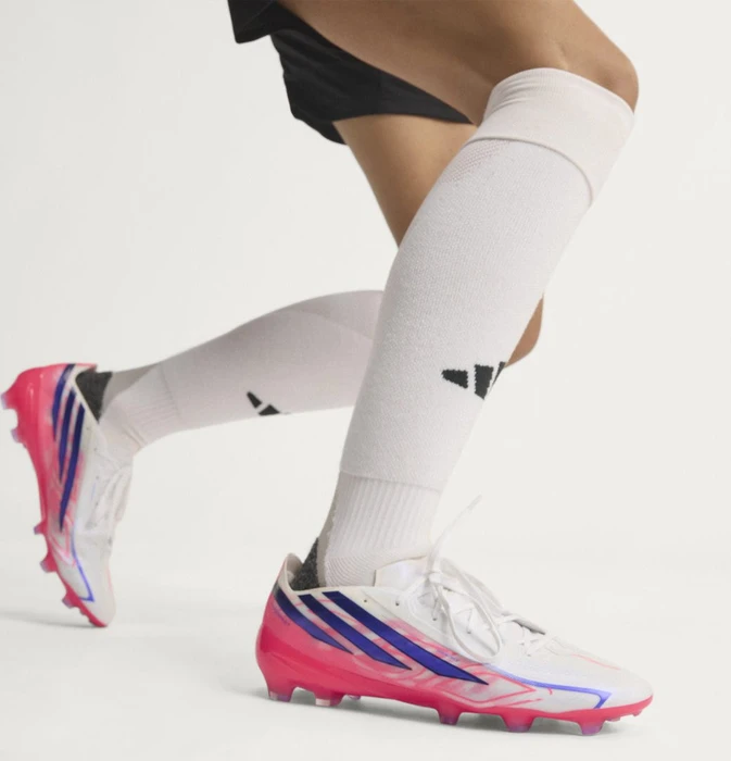 adidas F50 Hyperfast Pro FG cloud white/solar purple/solar turbo