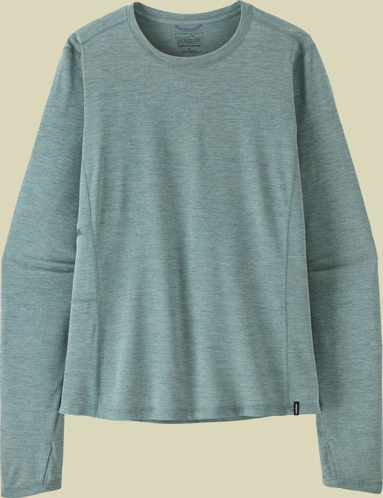 Patagonia Capilene Cool Sun Funktionsshirt langarm thermal blue/thin ice x-dye (Damen)