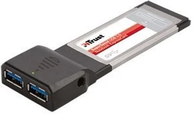 Trust 16909, 2x USB-A 3.0, ExpressCard/34