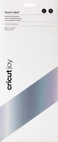 Cricut Joy Smart Writable Vinylfolie permanent silber, 14x33cm, 4 Stück