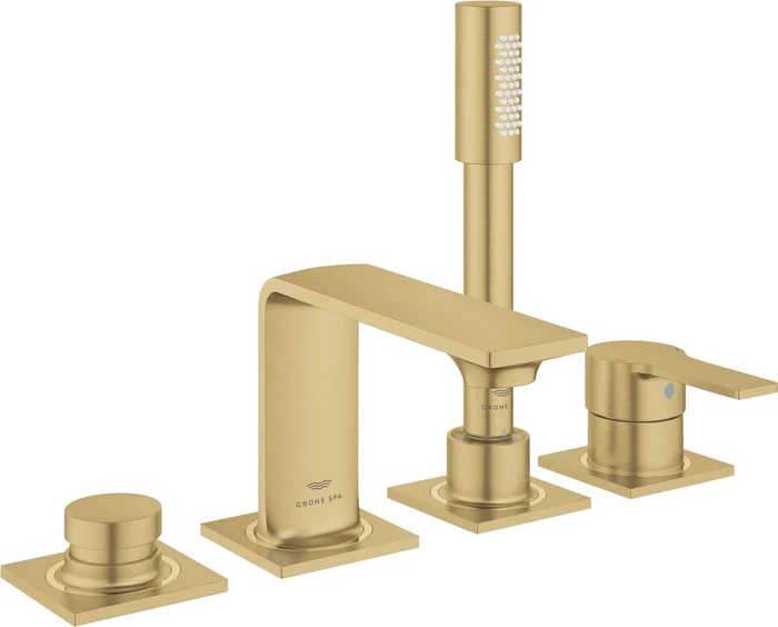 Grohe Allure 4-Loch-Einhand-Wannenkombination cool sunrise gebürstet