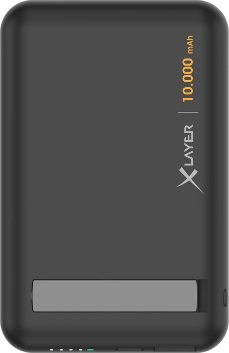 XLayer MagFix Pro 2in1 Powerbank mit Standfuß 10000mAh schwarz