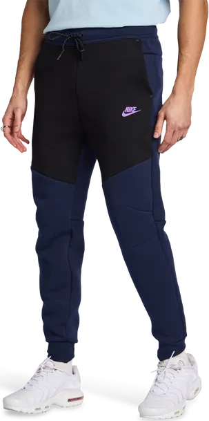 Nike Tech Trainingshose lang obsidian/black/bright violet (Herren)