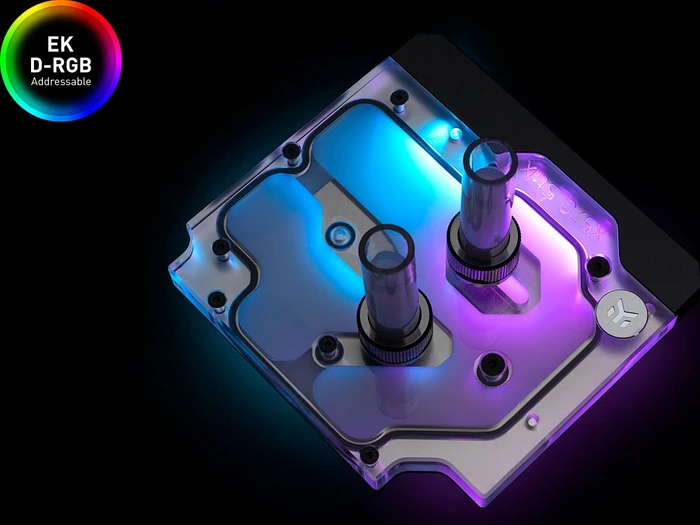 EK Water Blocks Quantum Line EK-Quantum Momentum ROG Strix X570-E D-RGB Monoblock, Nickel, Acryl