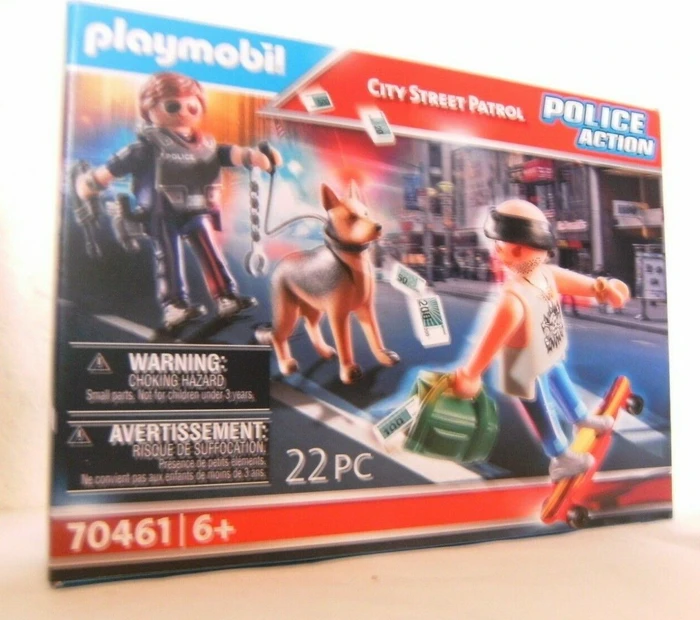 playmobil Police Action City Street Patrol
