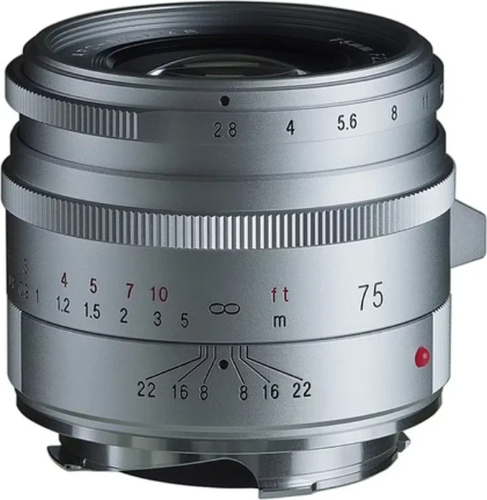 Voigtländer APO-Skopar VM 75mm 2.8 für Leica M silber