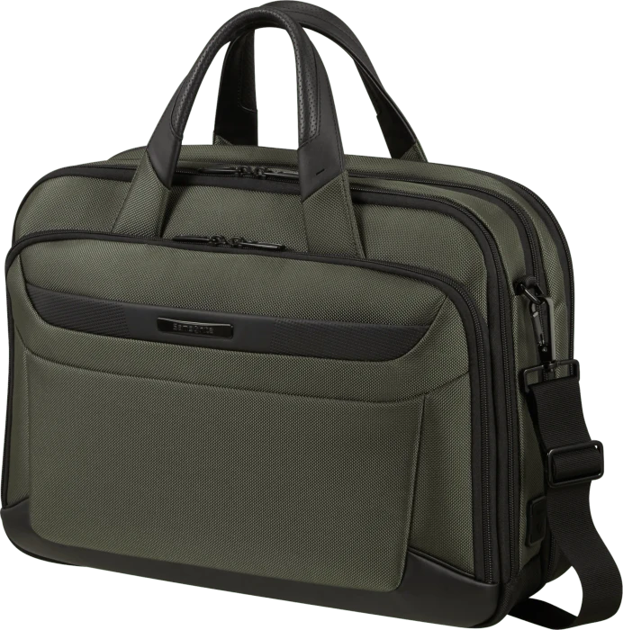 Samsonite Pro-DLX 6 erweiterbare 15.6" Aktentsche, grün
