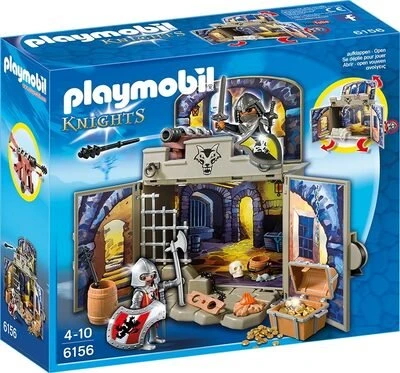 playmobil Knights Aufklapp-Spiel-Box Ritterschatzkammer