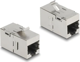 DeLOCK Keystone Modul RJ-45 Buchse via RJ-45 Buchse Cat6
