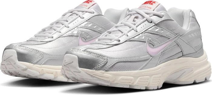 Nike Initiator vast grey/metallic silver/pale ivory/pink foam (Damen)