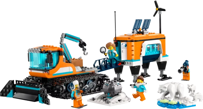 LEGO City - Arktis-Schneepflug mit mobilem Labor