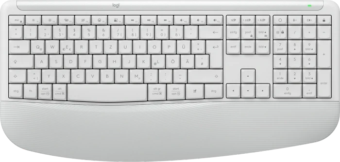 Logitech MK880 Signature Comfort Plus Combo Off-White, USB/Bluetooth, EN
