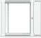 Ubiquiti 12U Rack Cabinet, 19" Wandgehäuse 12HE, Glastür, weiß, 720mm tief Vorschaubild