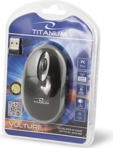 Esperanza Titanum Vulture schwarz/grau, USB