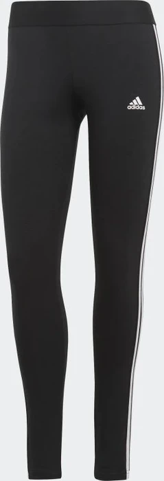adidas Loungewear Essentials 3-Streifen Hose lang schwarz/weiß (Damen)
