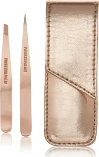 Tweezerman Petite Pinzetten-Set mit Etui rose gold, 2-tlg. (58300-101-0)