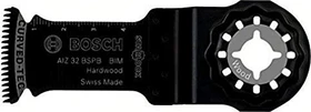 Bosch DIY AIZ32BSPB Hardwood SL BIM Tauchsägeblatt 32mm, 1 Stück