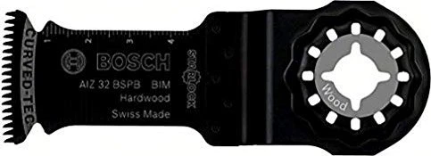 Bosch DIY AIZ32BSPB Hardwood SL BIM Tauchsägeblatt 32mm, 1 Stück