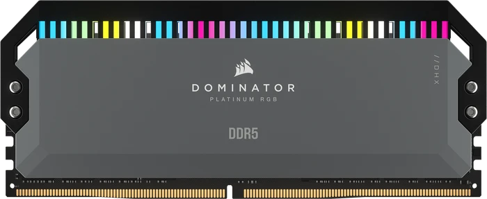 Corsair Dominator Platinum RGB grau UDIMM 64GB Kit, DDR5-6000, CL30-36-36-76