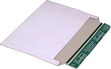 Progress Packaging Versandtasche quer weiß, A4, 100er-Pack