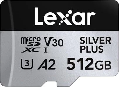 Lexar Professional SILVER PLUS, microSD UHS-I U3, A2, V30