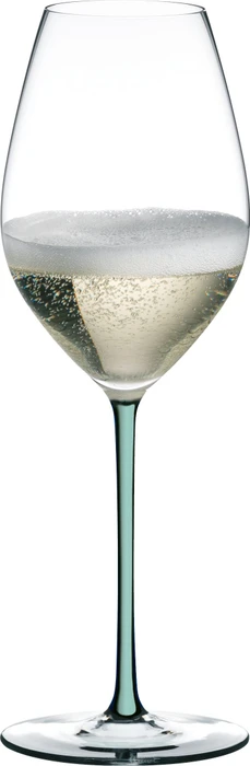 Riedel Fatto A Mano Champagner Weinglas mint