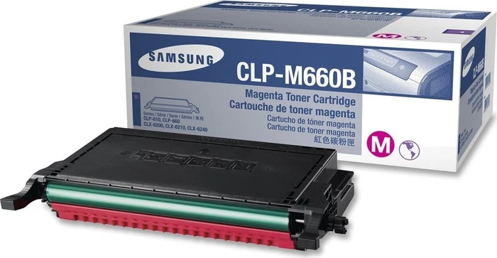 Samsung Toner CLP-M660B magenta hohe Kapazität