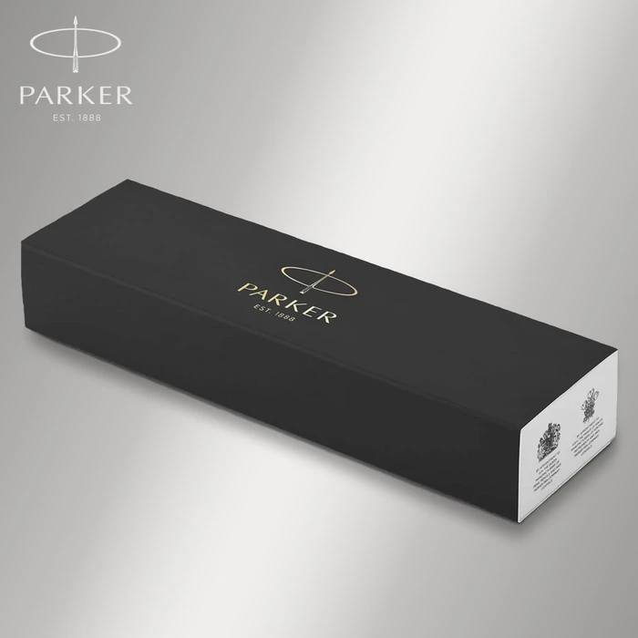Parker IM Kugelschreiber matte black/chrome trim, Geschenkbox