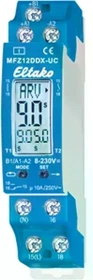Eltako MFZ12DDX-UC  Digital einstellbares Multifunktions-Zeitrelais, 1 Wechsler 10A