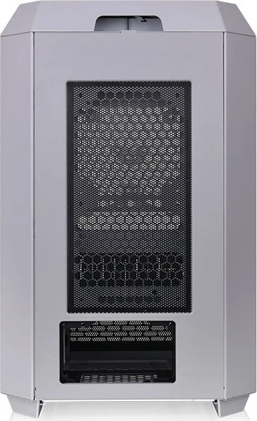 Thermaltake The Tower 300 Limestone, grau/weiß, Glasfenster