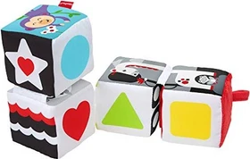 Mattel Fisher-Price Babys weiche Wendewürfel