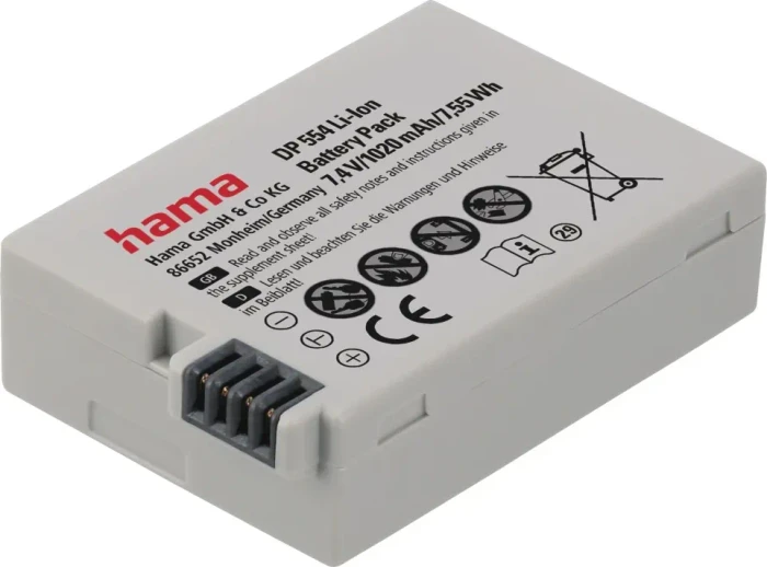 Hama DP 554 für Canon LP-E8
