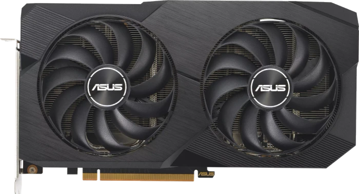 ASUS Dual Radeon RX 7600 OC, DUAL-RX7600-O8G, 8GB GDDR6, HDMI, 3x DP
