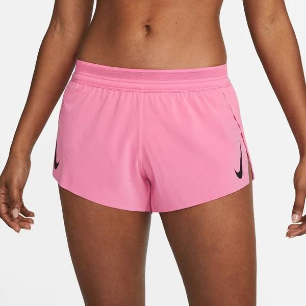 Nike AeroSwift Laufhose kurz pinksicle/black (Damen)