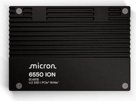 Micron 6550 ION 61.44TB, SED, 512B, 2.5" / U.2 / PCIe 5.0 x4