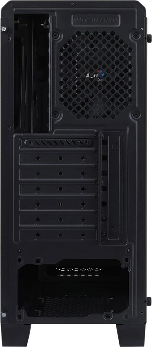 AeroCool Cylon, schwarz, Glasfenster