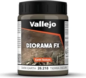 Vallejo Diorama Effects Earth Texture dark earth, 200ml