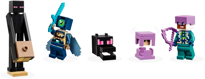 LEGO Minecraft - Der Enderdrache und das Endschiff