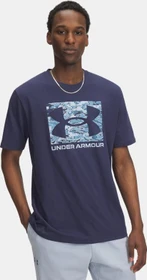 Under Armour ABC Camo Boxed Logo Funktionsshirt kurzarm washed navy/blue calm (Herren)