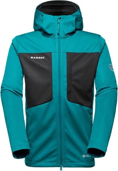 Mammut Ultimate VIII SO Hooded Funktionsjacke deep teal/black (Herren)