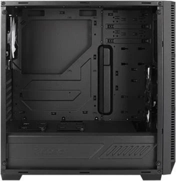 Antec P8, schwarz, Glasfenster