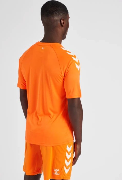 hummel Core XK Funktionsshirt kurzarm orange tiger (Herren)