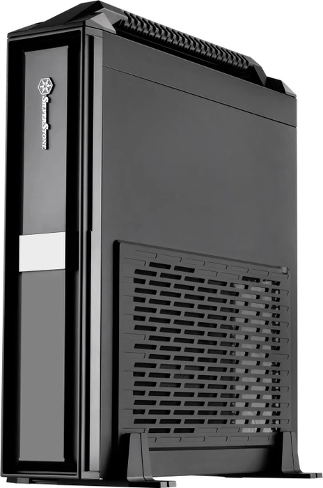 SilverStone Milo ML08, schwarz, Tragegriff, Mini-ITX