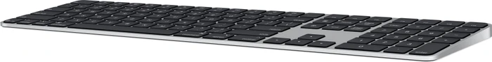 Apple Magic Keyboard mit Touch ID und Ziffernblock für Mac mit Apple Chip (USB-C), schwarz/silber, USB/Bluetooth, DK