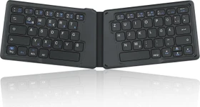 Perixx Periboard-805 ERGO faltbare-Tastatur, schwarz, Bluetooth, DE