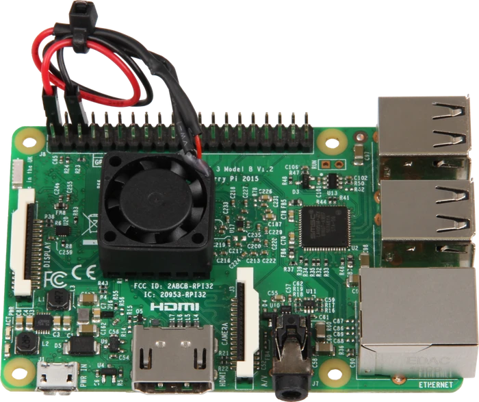 Joy-iT Cooling Kit, aktiver Lüfter 20x20mm für Raspberry Pi