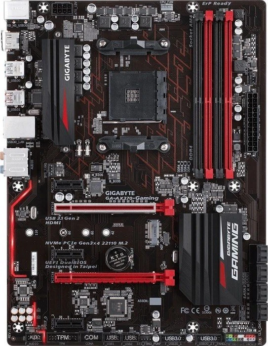 GIGABYTE GA-AX370-Gaming (AMD AM4)