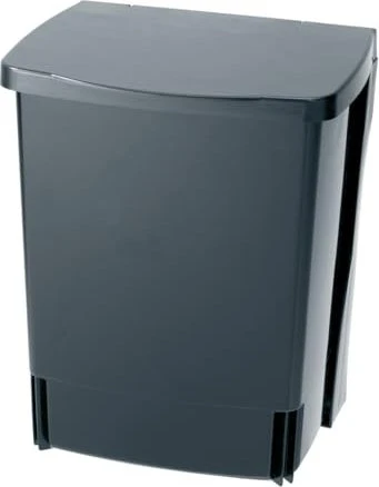 Brabantia Einbau-Mülleimer rechteckig schwarz