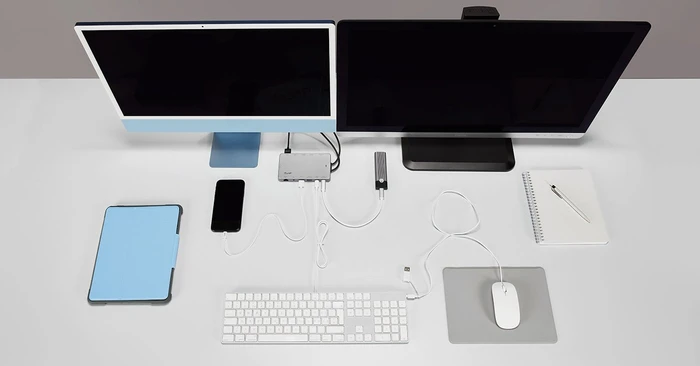 LMP USB-C Display Dock 2, 2x USB-C 3.0 [Stecker]